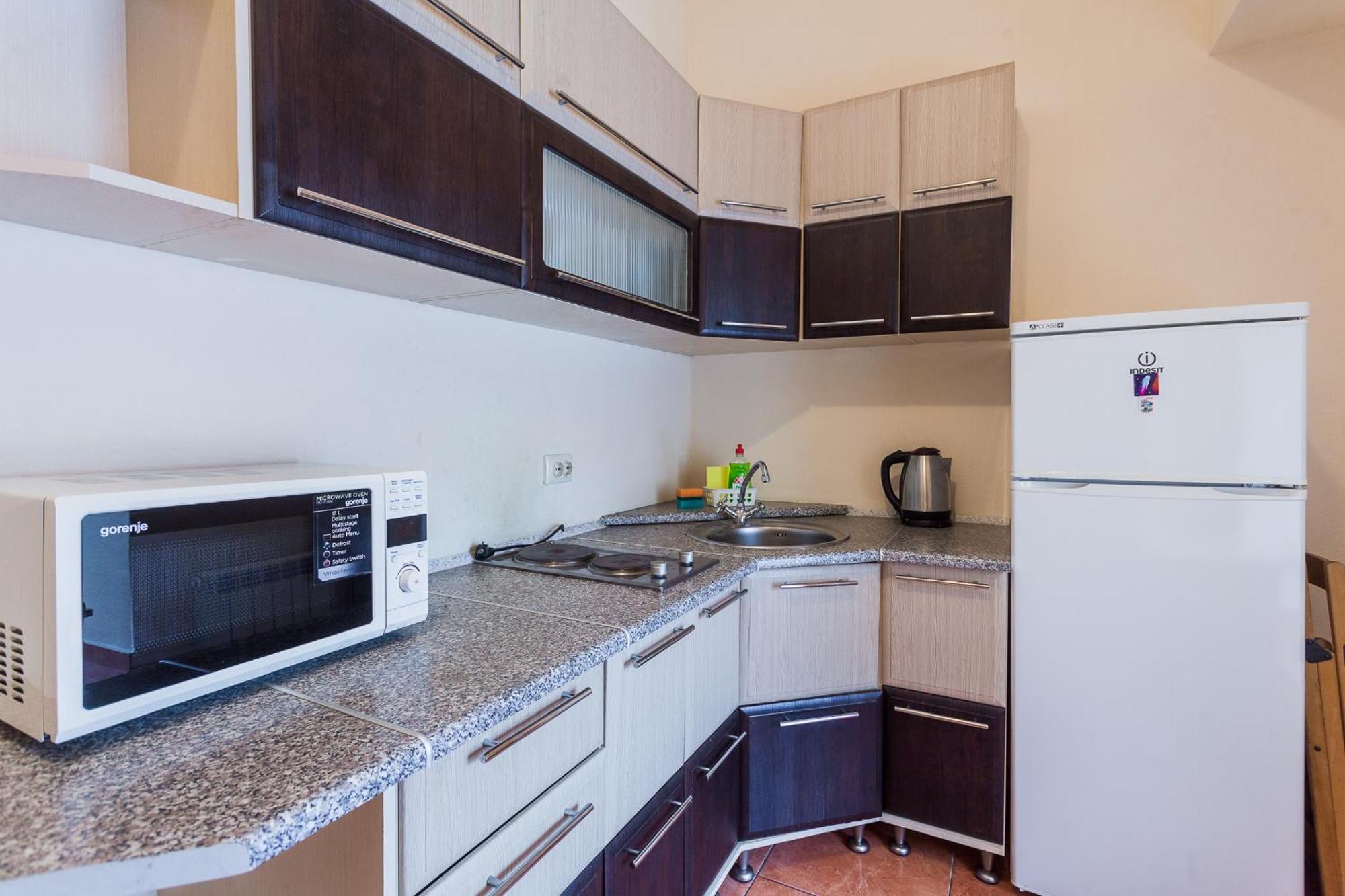 Apartment At Malaya Zhytomyrska 5 Киев Екстериор снимка